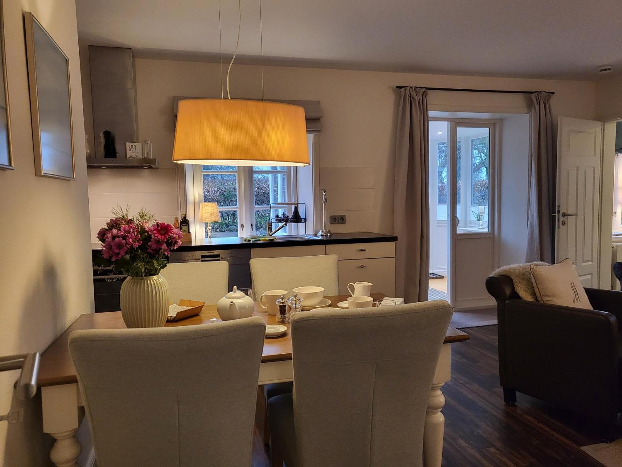Ferienwohnung 1 Im Reetdachhaus Muehlenhof Занкт-Петер-Ордінг Екстер'єр фото